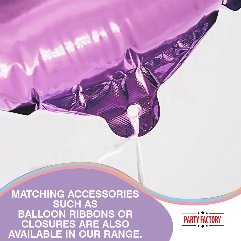Foil balloon Happy Birthday party pastel 17 in. round Make a wish 6