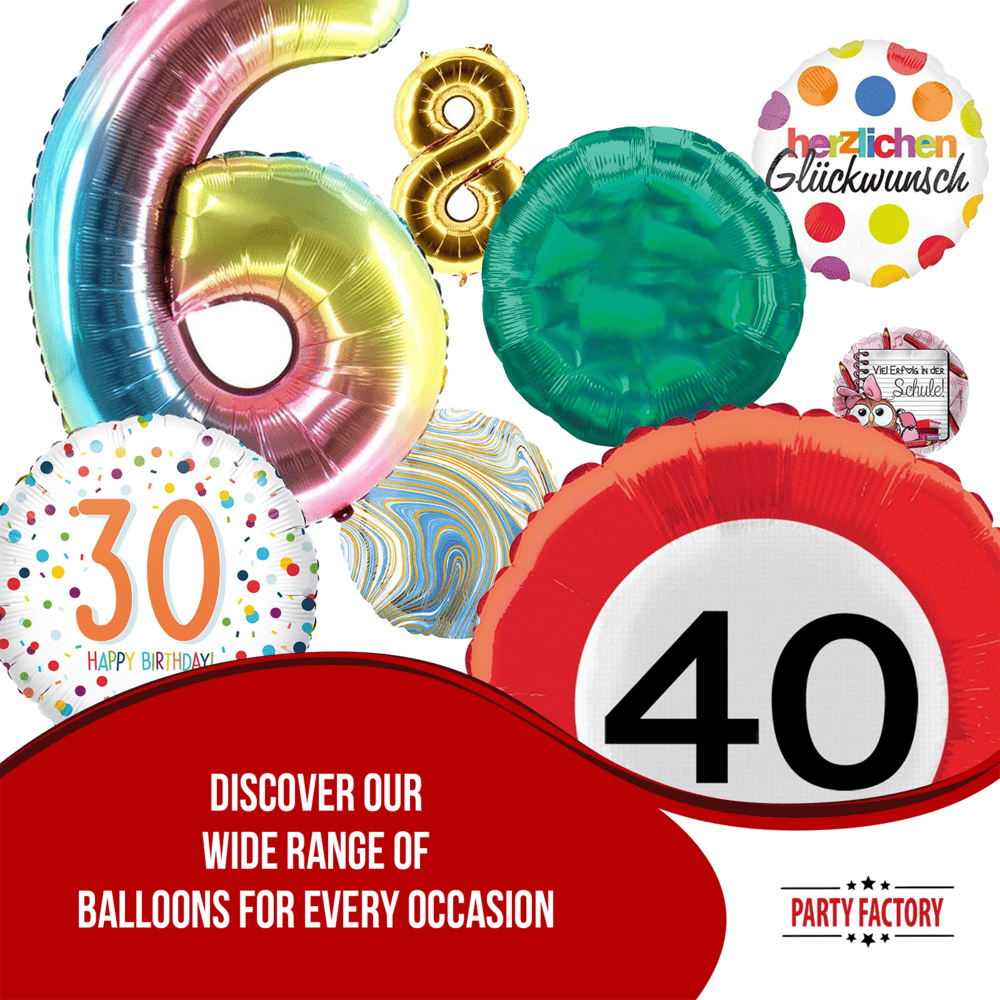 Foil balloon Make a wish pink 17 in. round party balloon 7