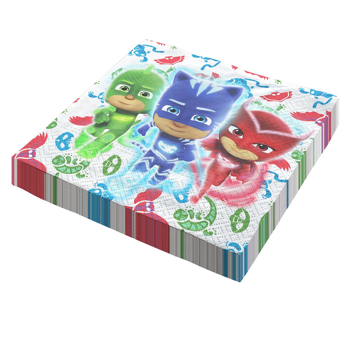 PJ Masks paper napkins multicolored 20 pcs 12.9 x 12.9 in 3 ply