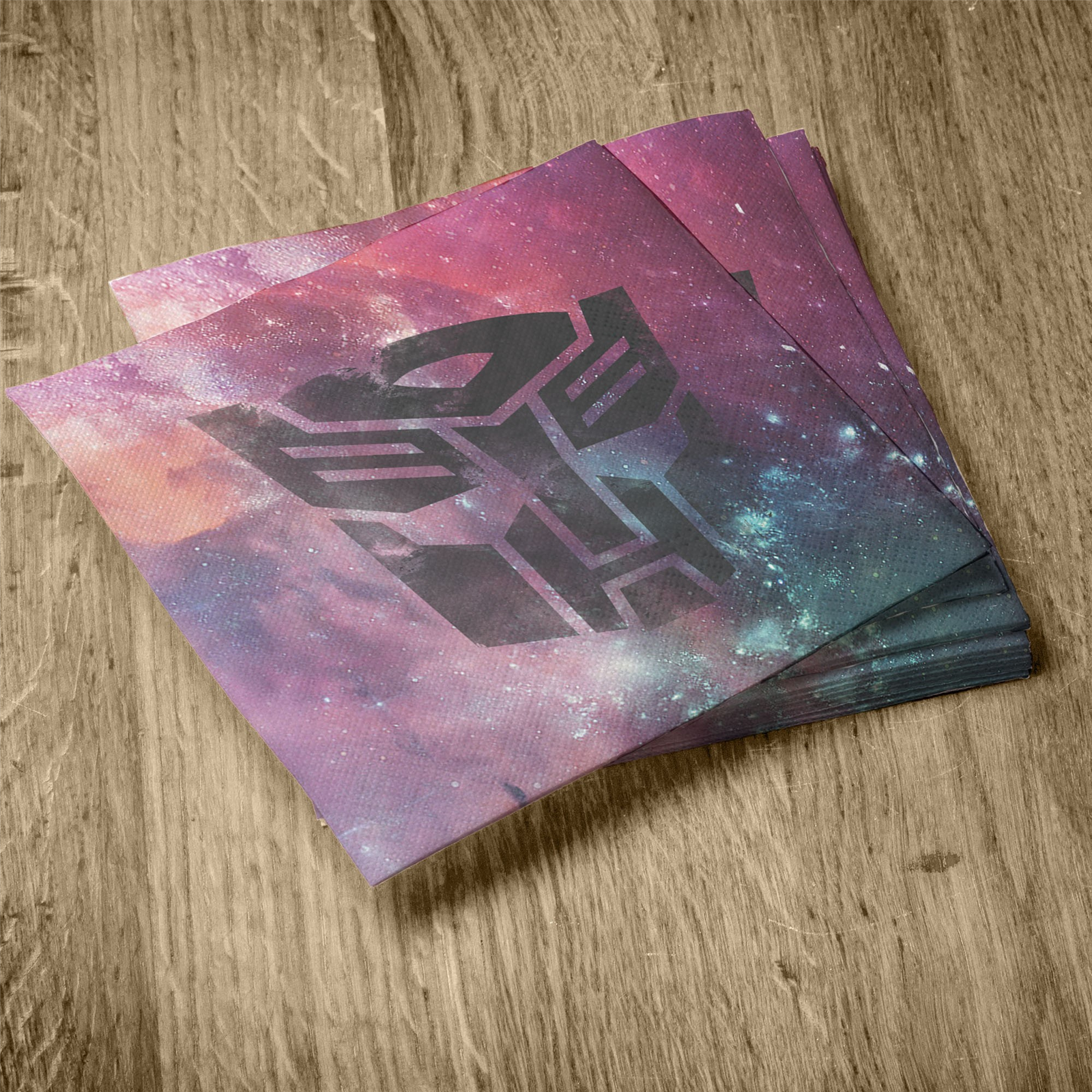 Transformers 20 paper napkins 12.9 x12.9 in. colorful 3-ply 3