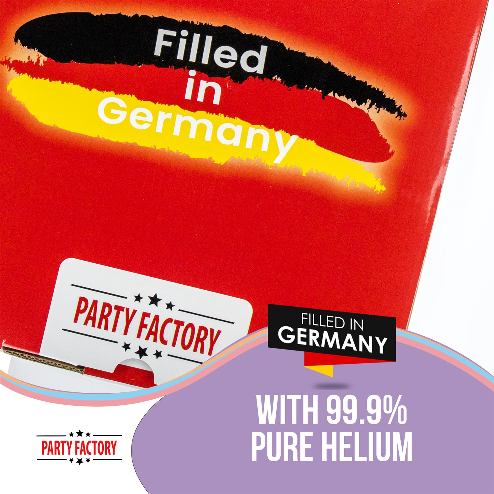 Helium tank for 50 latex balloons 3
