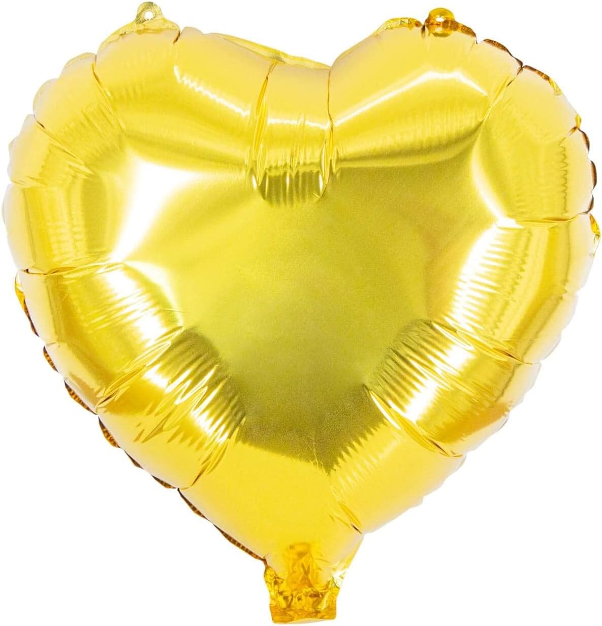 Foil balloon heart gold 17.7 in