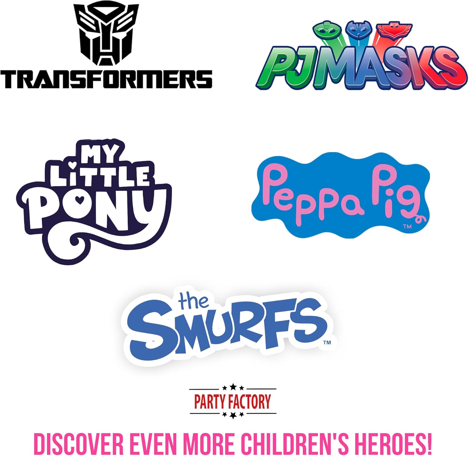 My little Pony  8x paper plates disposable plates colorful 9 in. 7