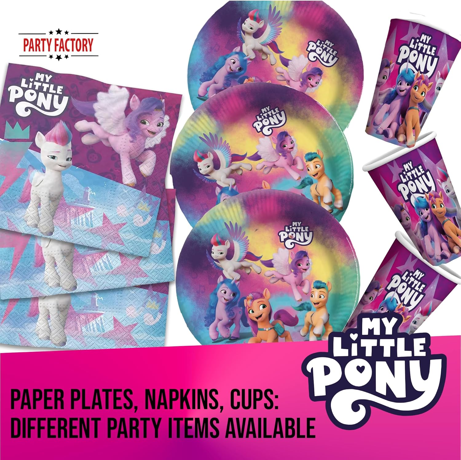 My Little Pony paper cups purple 4 oz 8 pack 4