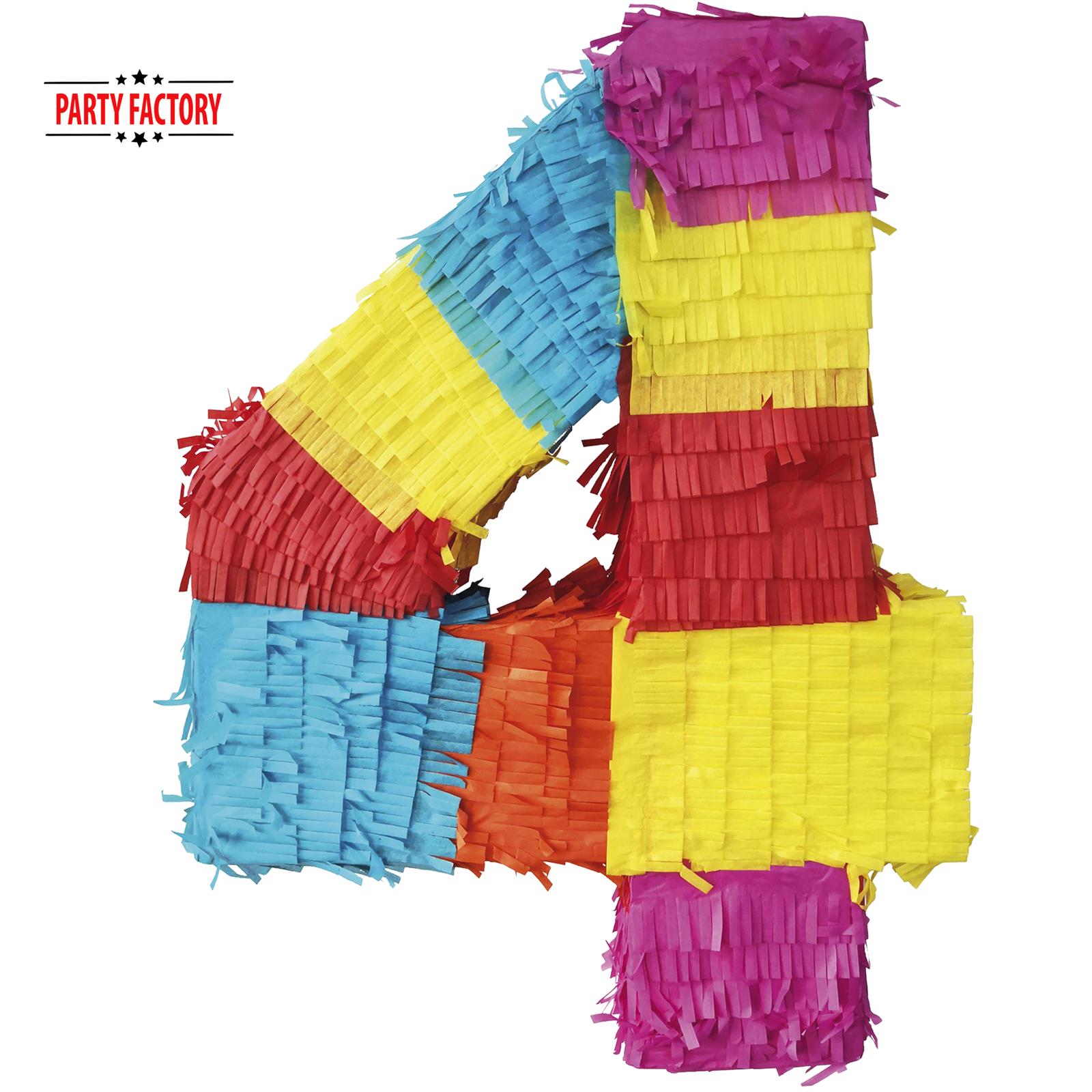 Pinata numbers 0-9 children birthday punch pinata 16.5 x 13.7 x 3.1 in birthday decoration 4 2