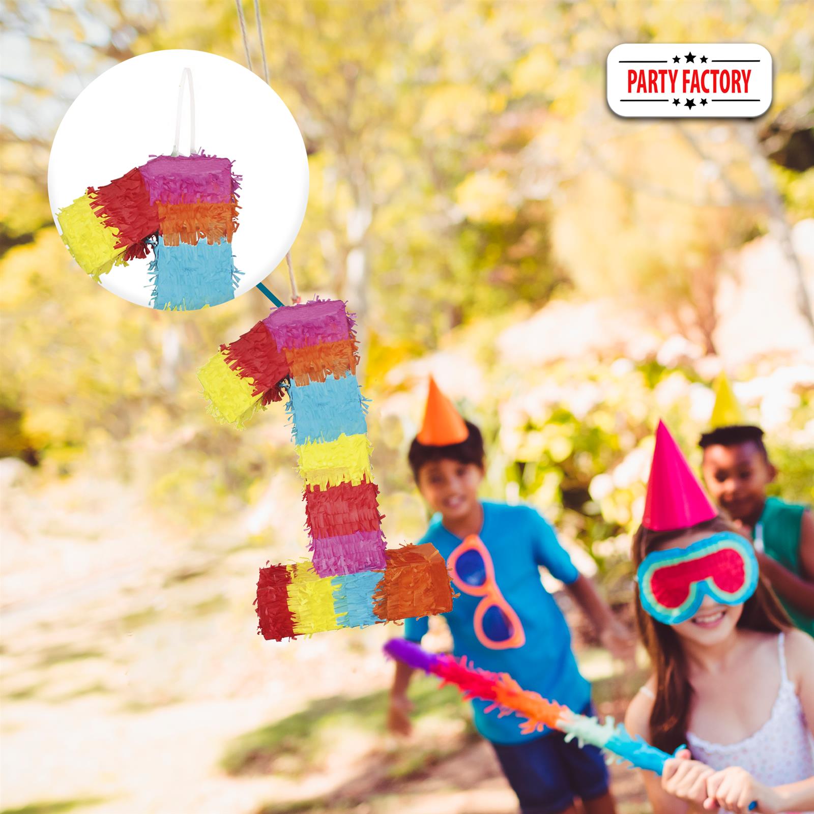 Pinata numbers 0-9 children birthday punch pinata 16.5 x 13.7 x 3.1 in birthday decoration 1 3