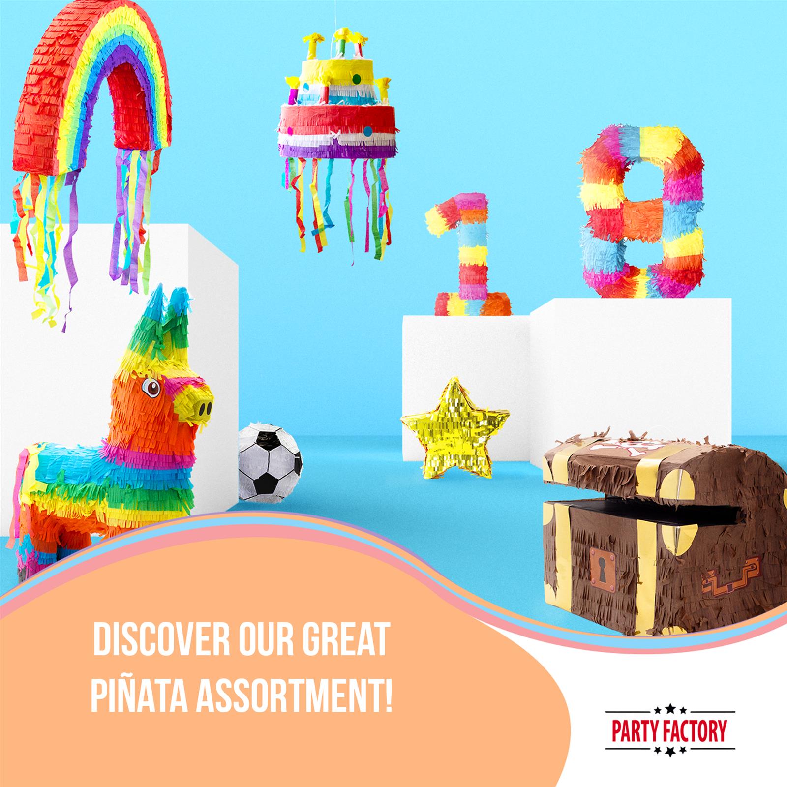 Pinata numbers 0-9 children birthday punch pinata 16.5 x 13.7 x 3.1 in birthday decoration 3 8