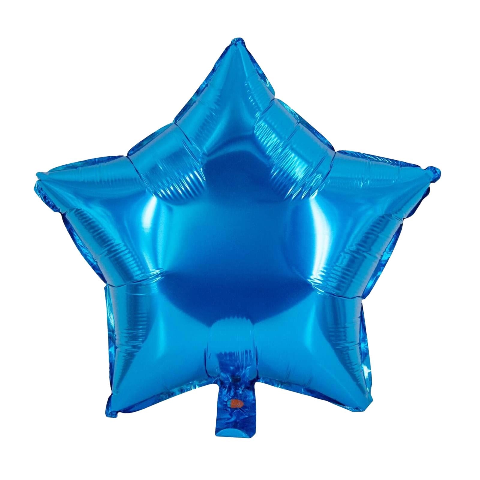 Foil balloon star blue 17.7 in