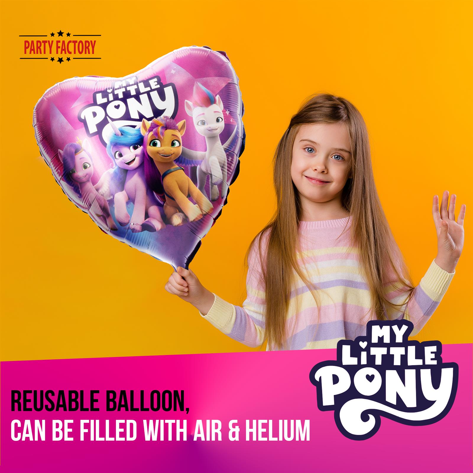 My Little Pony foil balloon 17.7 in colorful Zipp Izzy Sunny Pipp 2