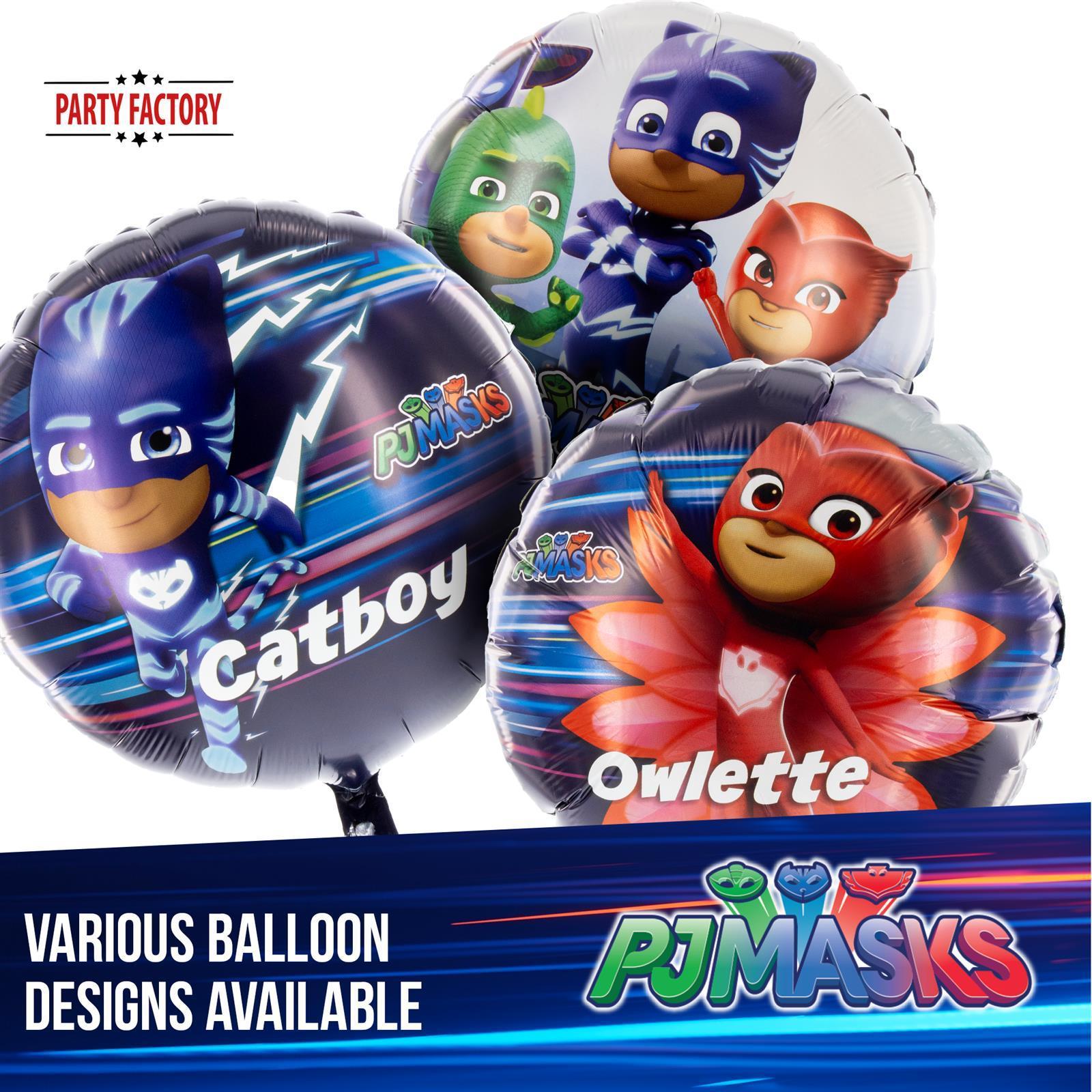 PJ Masks foil balloon 17.7 in colorful pajama heroes superhero catboy 4