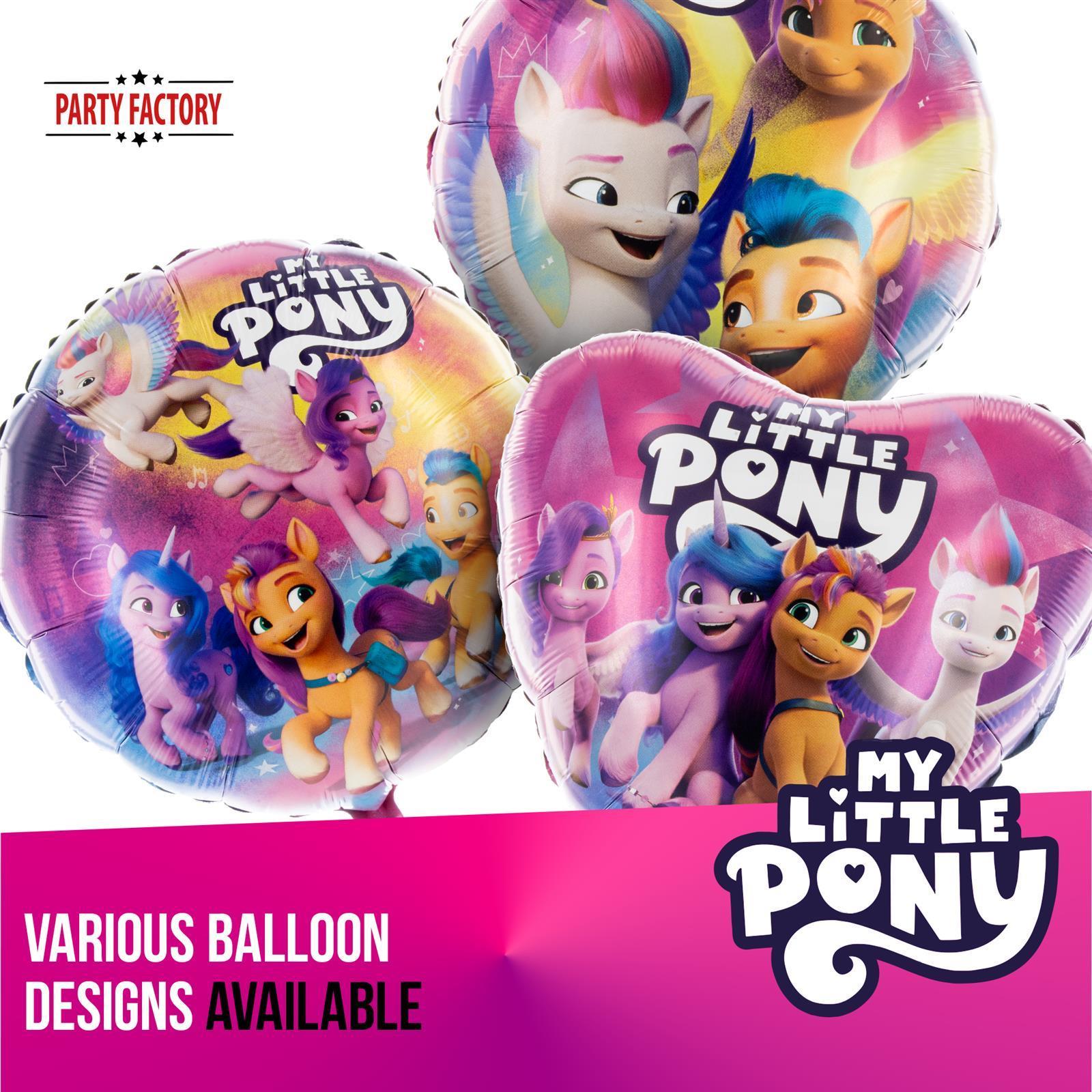 My Little Pony foil balloon 17.7 in colorful Zipp Hitch Sunny 4