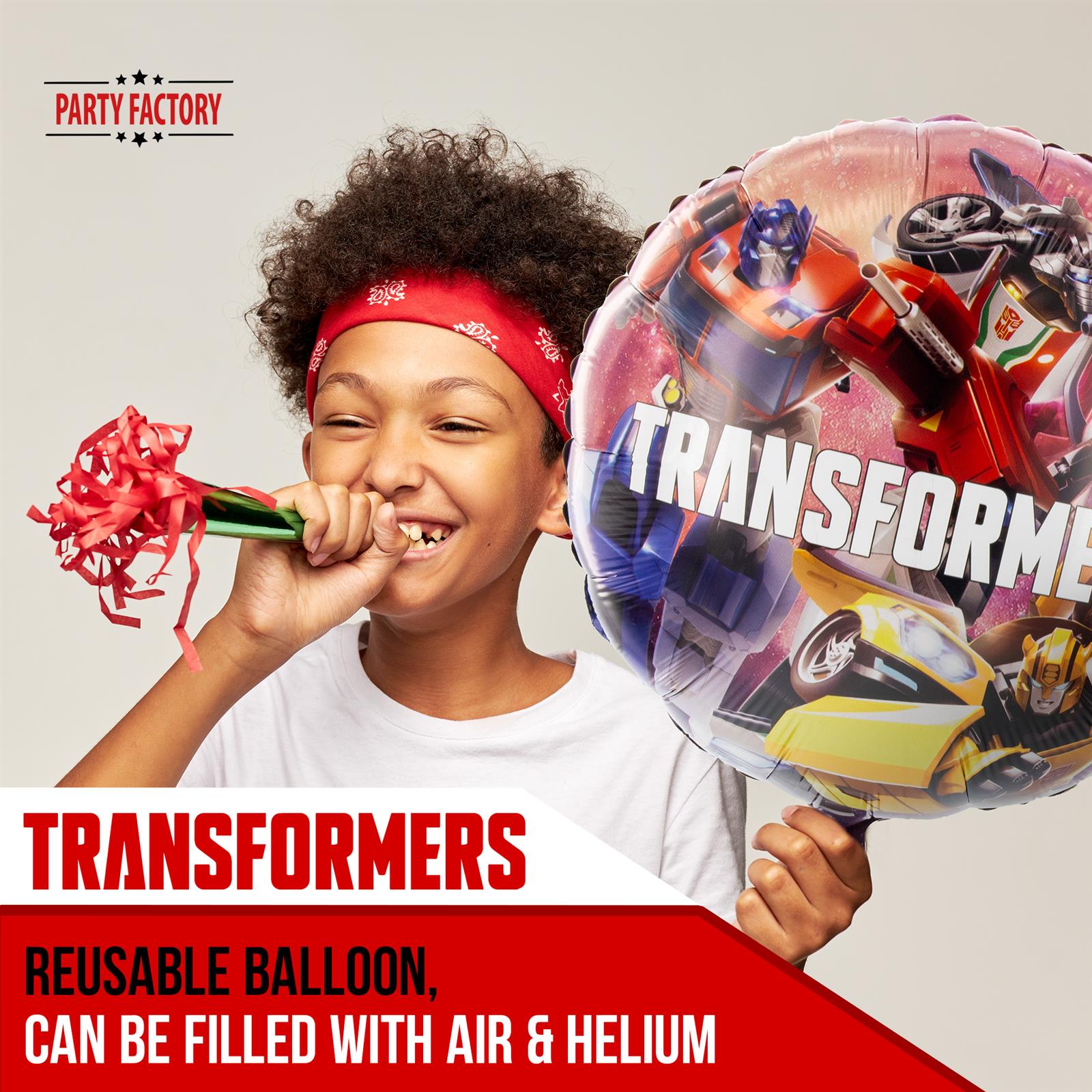 Transformers foil balloon 17.7 in. colorful 2