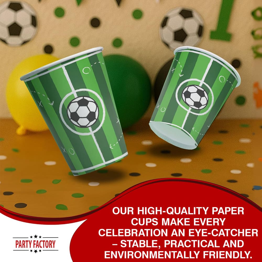 Soccer Goal cups 8 oz 8 pack 4