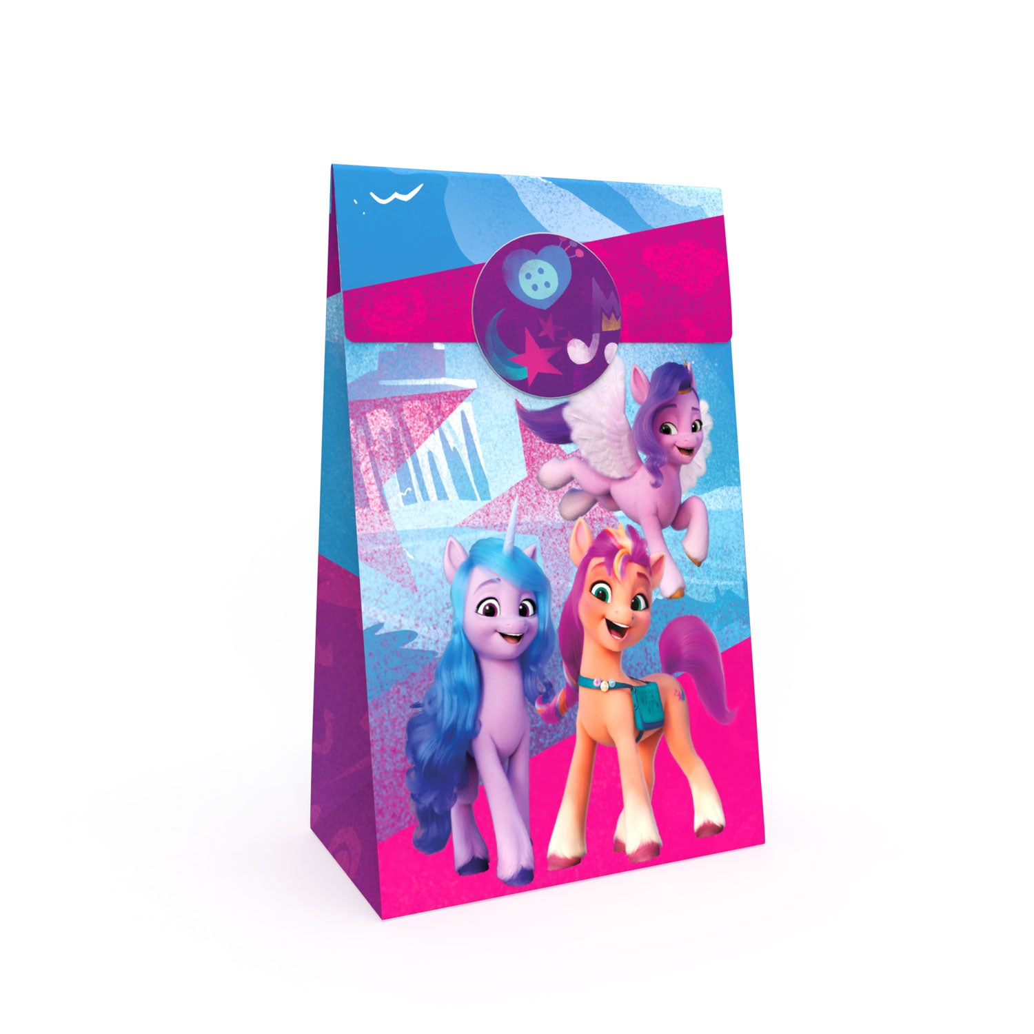My Little Pony paper party bags incl. stickers 10 pcs 2